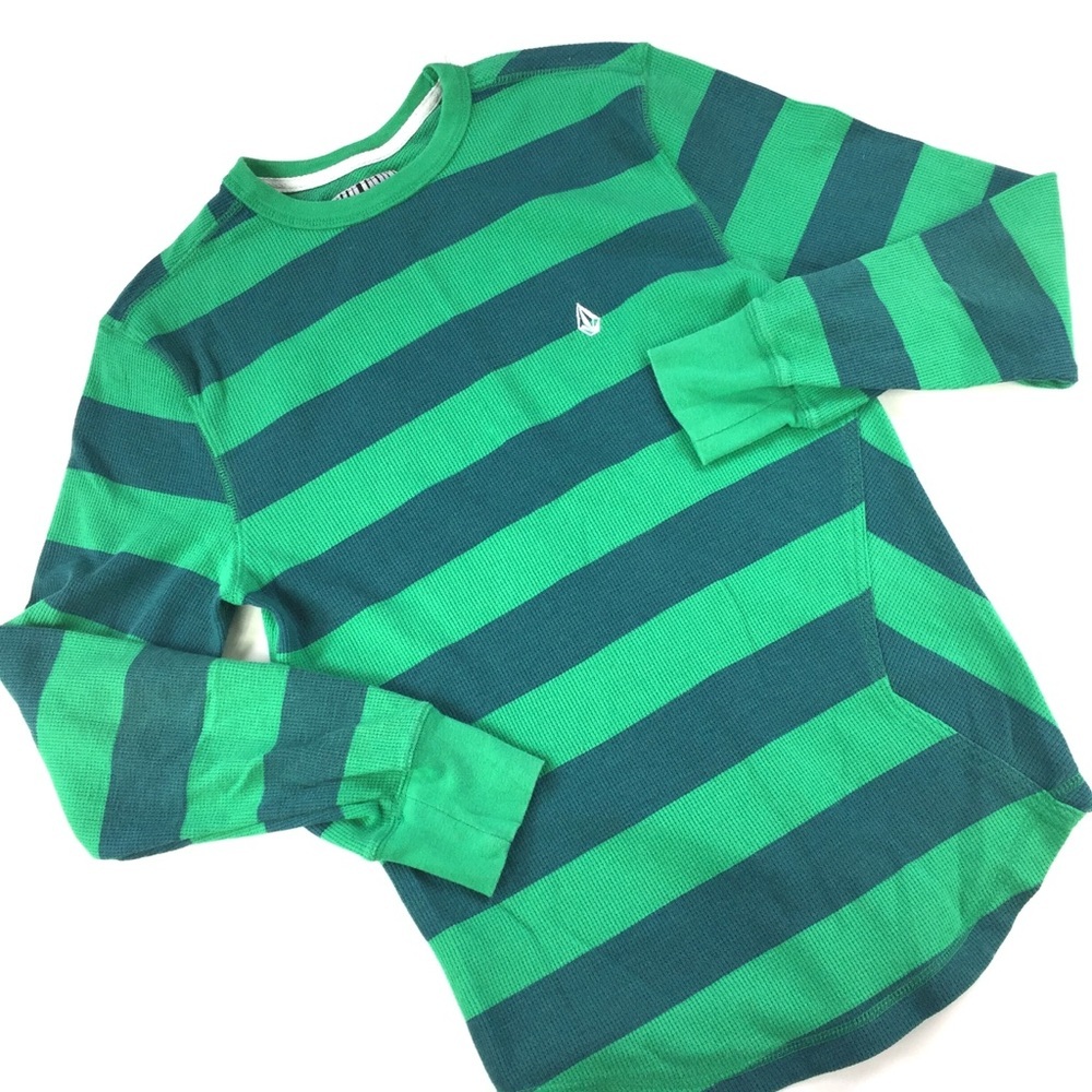 Volcom Green Long-sleeve Top Size Small nwt